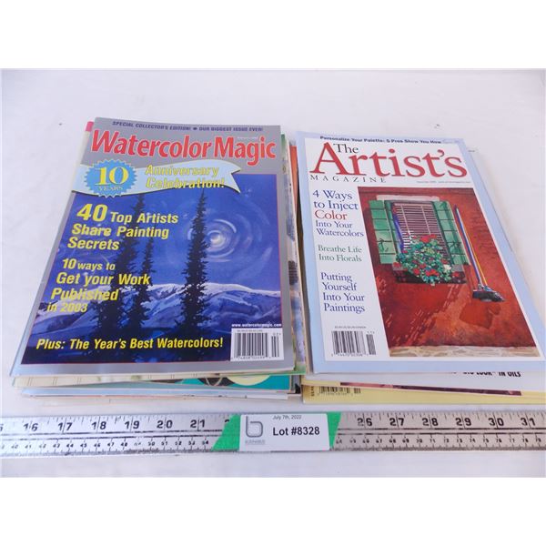 (16) Artist and Painting magazines
