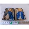Image 1 : (2) small vintage dolls
