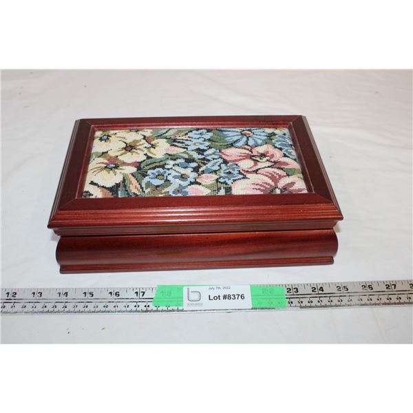 Jewelry Box with jewelry and misc