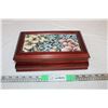 Image 1 : Jewelry Box with jewelry and misc