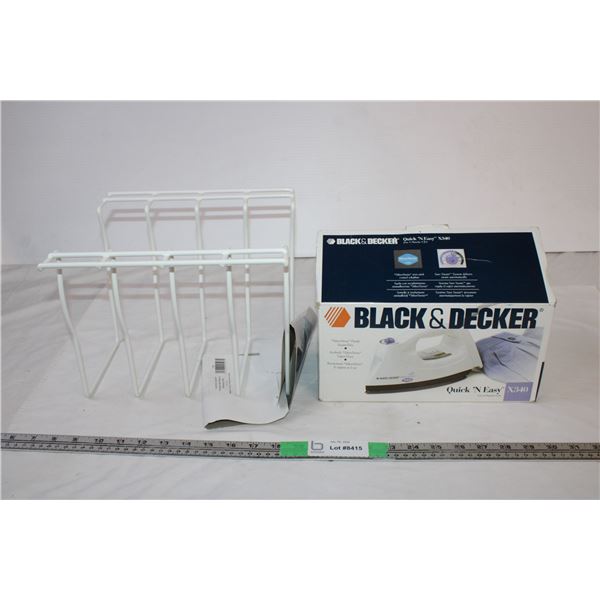 Drying Rack,Black&Decker Iron