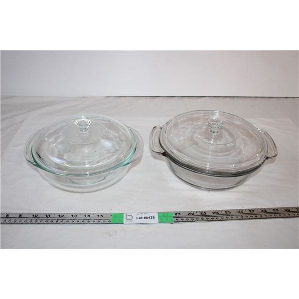 Casserole Dishes with Lids (2)