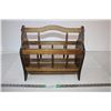 Image 1 : Wood magazine rack
