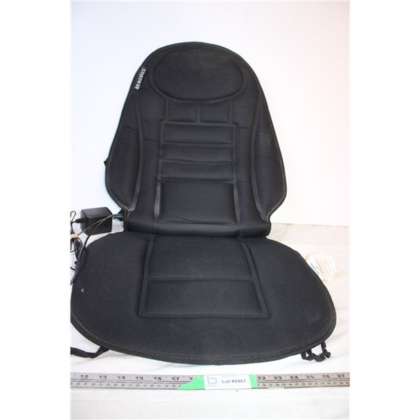 Electric back massage seat cover