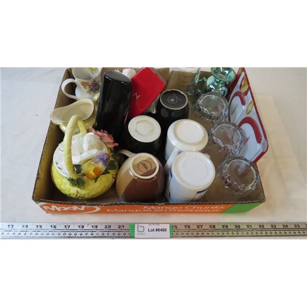 Ornaments,cups, and glasses