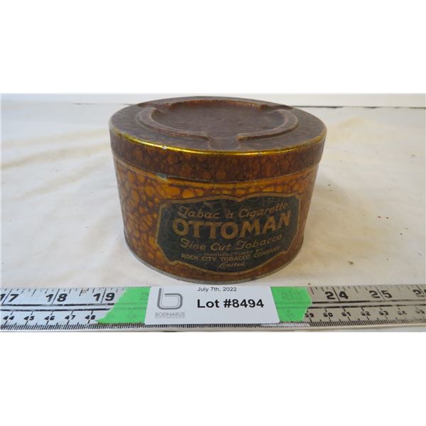 Ottoman tobacco tin