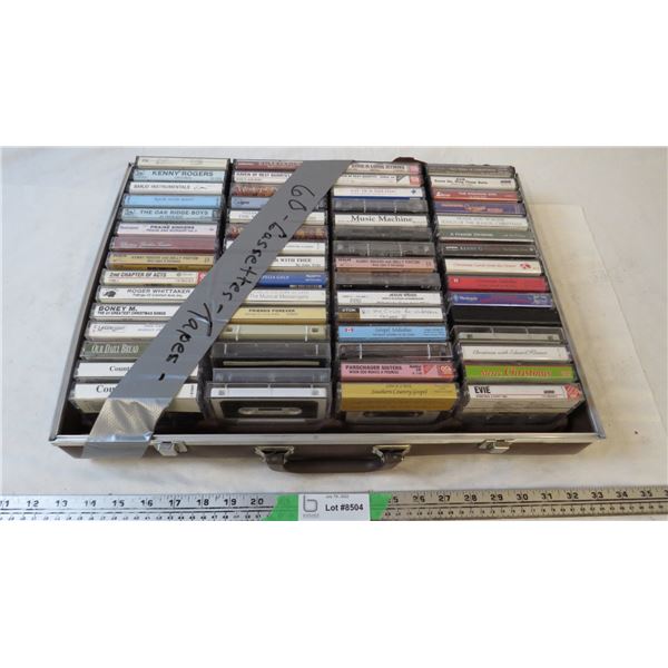 (60) cassettes various artists