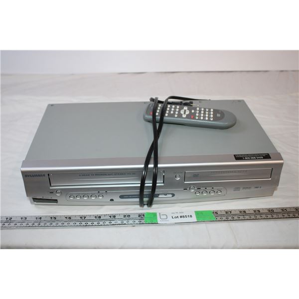 Sylvania DVD/VHS Combo with remote