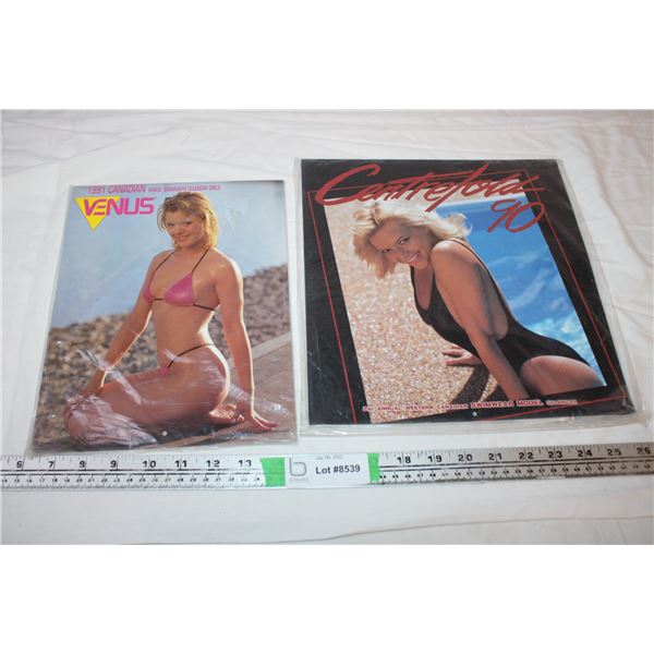 1990,1991 Swimwear Calendars (sealed)