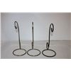 Image 2 : 16” Metal Decorative Stands