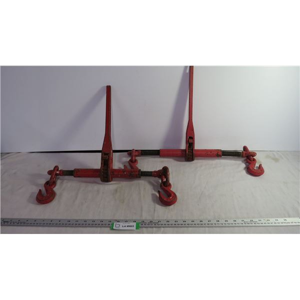 (2) Ratchet Tie Downs