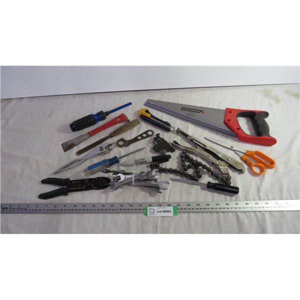 Box of various tools