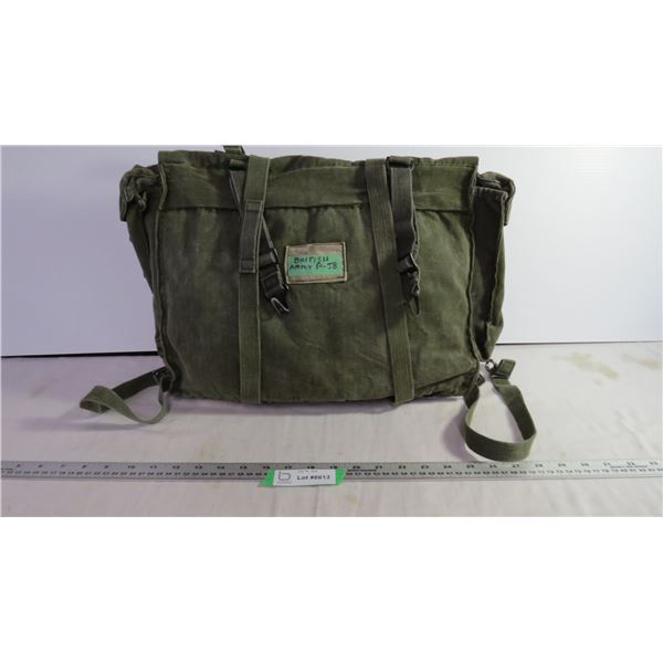 Canvas Army Bag