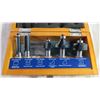 Image 2 : Mastercraft Router Bits in Case