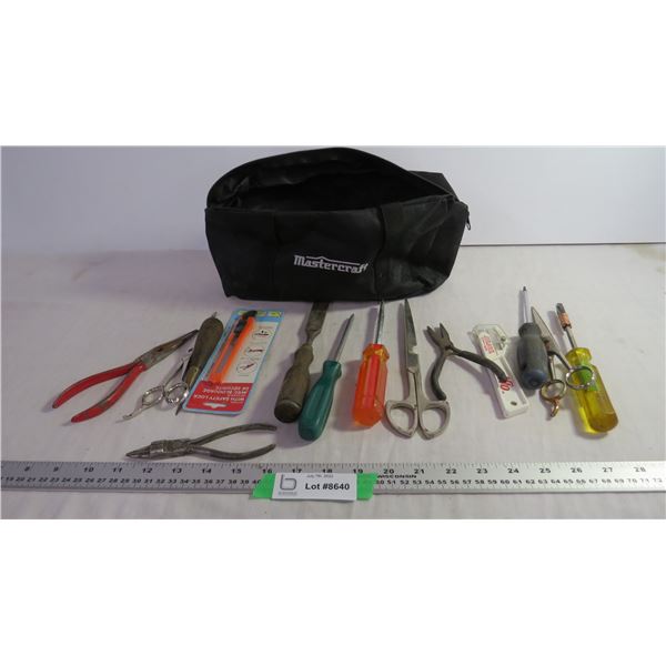 Various Tools in bag