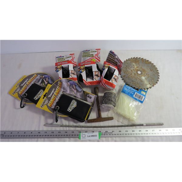 Knee Savers, Hook and Loop Straps, Misc