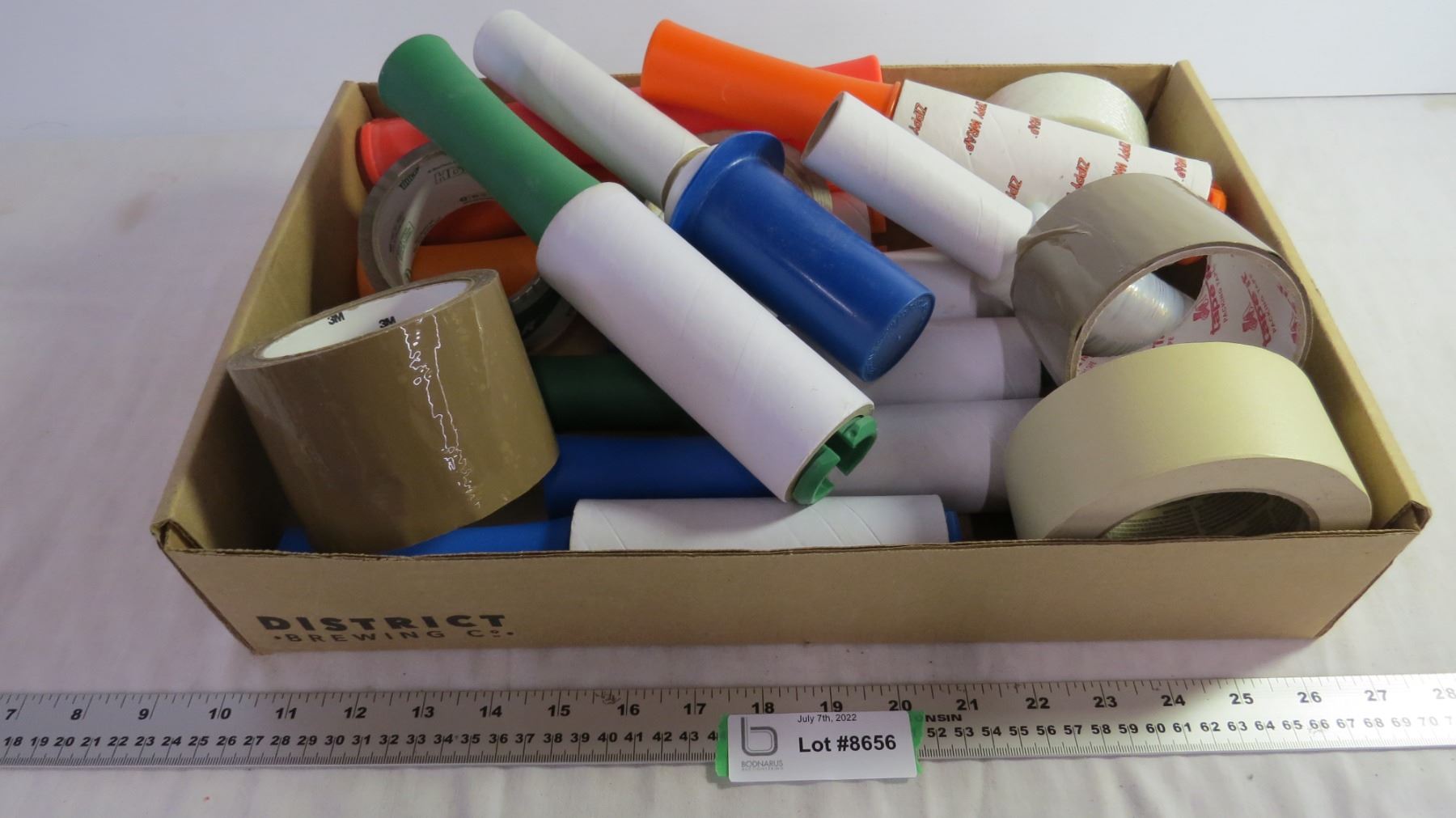 Plastic Shipping Wrap Handles, Tape