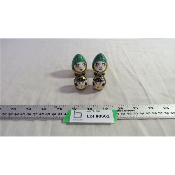 (2) Salt and Pepper Sets