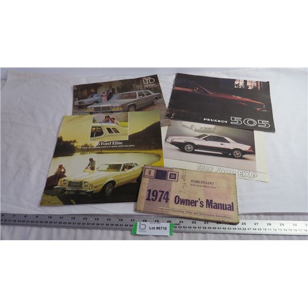 Auto Manual and Pamphlets