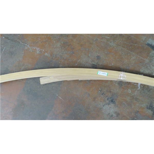 *(8) Curved Wood Moulding-various lengths