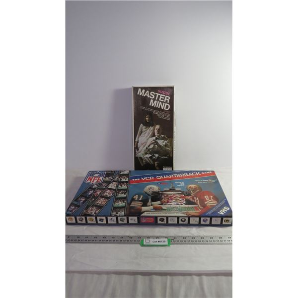 Mastermind and NFL Quarterback Games