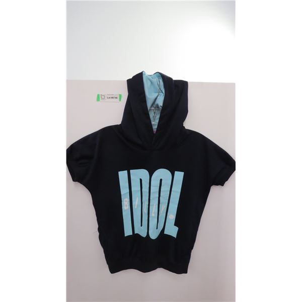 Billy Idol hooded T Shirt-Youth XL