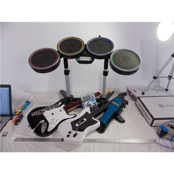 *Playstation Rock Band set