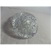 Image 5 : (2) Pinwheel Crystal Ashtrays