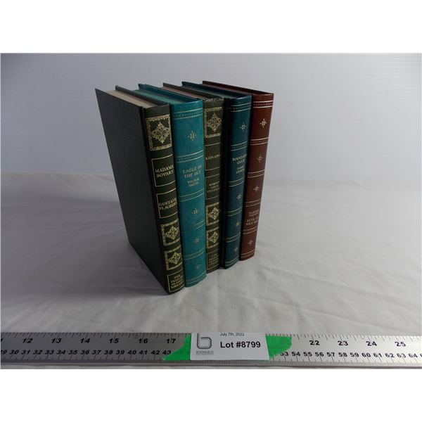 (5) Assorted Hardcover Books