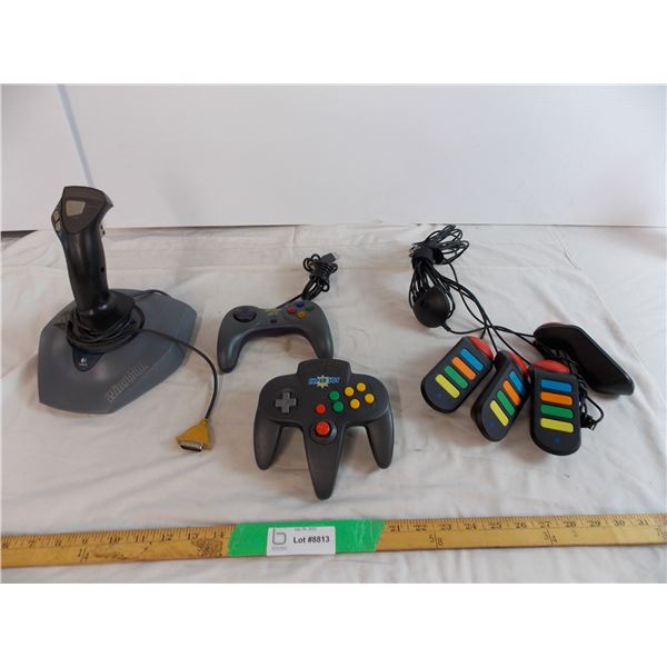 Assorted plug and play controller games