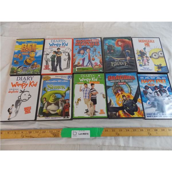 Diary of a wimpy kid and other assorted movies