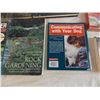 Image 5 : Gardening and dog training books