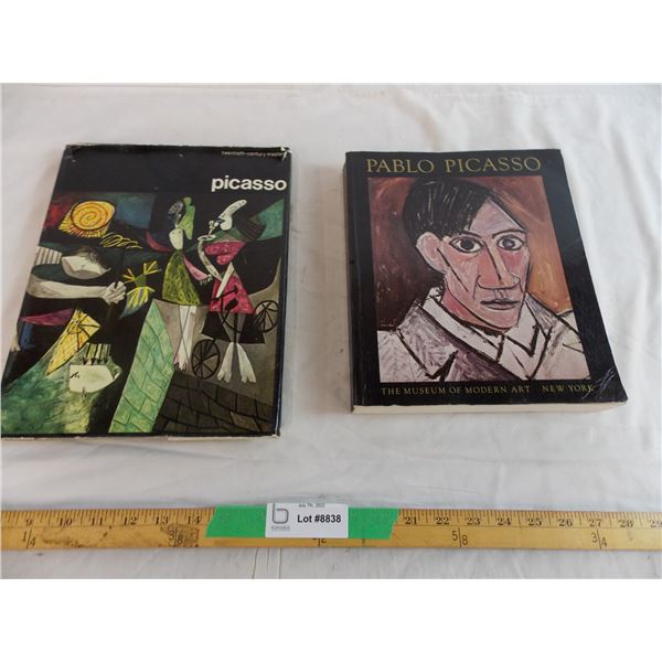 (2) Pablo Picasso books
