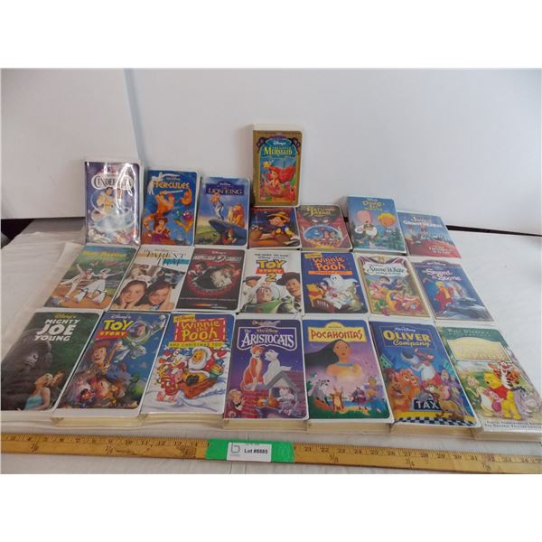 Assorted Kids VHS movies