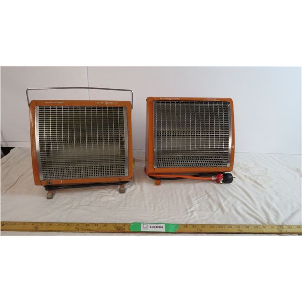 (2)General Electric 1500 watts heater