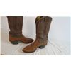 Image 3 : Cowboy Boots - size: heel to toe measures 10.5"