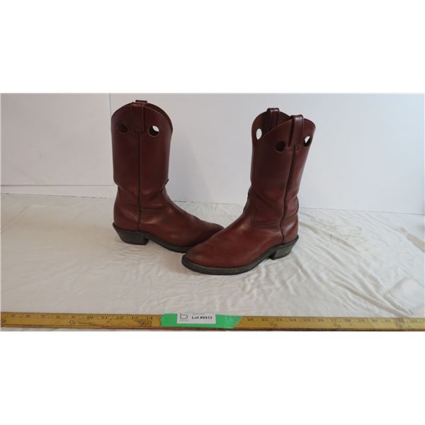 Cowboy Boots - size: heel to toe measures 11"