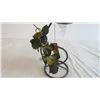 Image 3 : Metal Flower candle holder