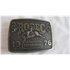 Image 3 : 1976 and 1981 Rodeo Belt buckles