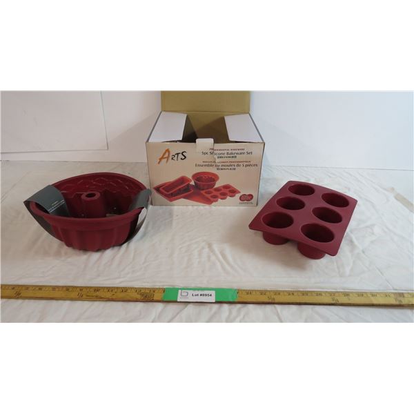 5pc silicone bakeware set