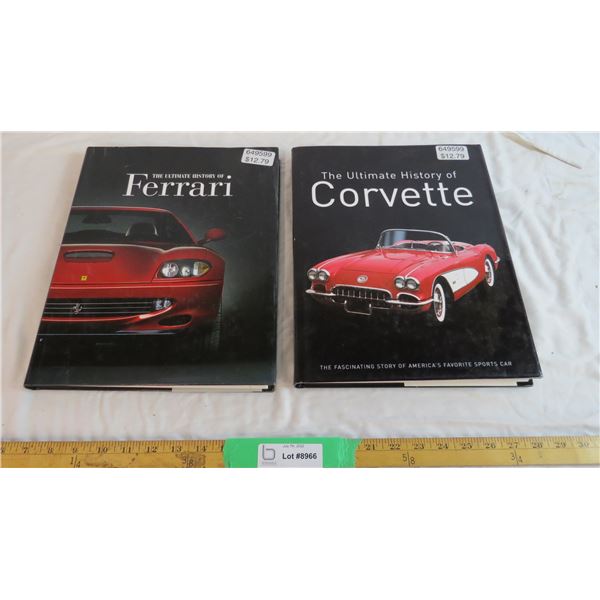 Ferrari and Corvette books