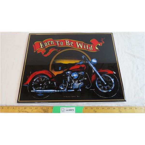 Born To Be Wild picture in frame