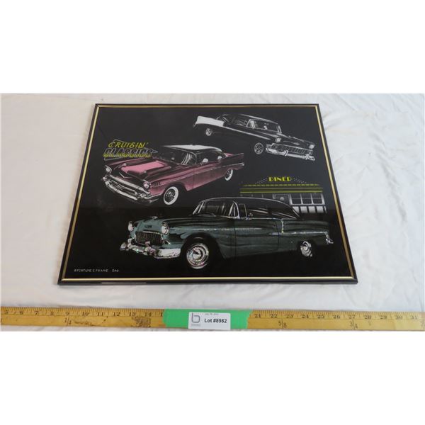 Cruisin' Classics framed picture