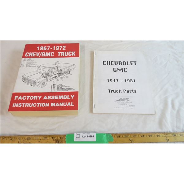 Chevy/GMC Truck Factory Assembly Instruction manual