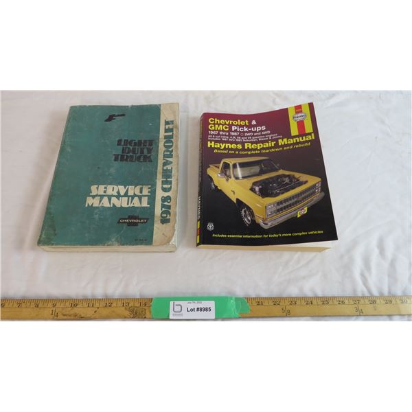 Chevy/GMC Haynes repair manual