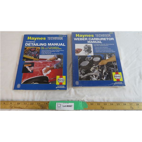 (2) Haynes Techbooks Detailing manual and carburetor