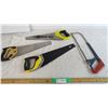 Image 1 : (4) assorted hand saws