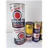 Image 2 : Collection of Oil Cans Havoline Rislone Union 76