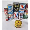 Image 2 : Collection of Oil Cans Shell Valvoline Conoco 66