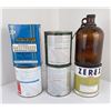 Image 3 : Group of Anti Freeze Oil Cans Conoco Dupont